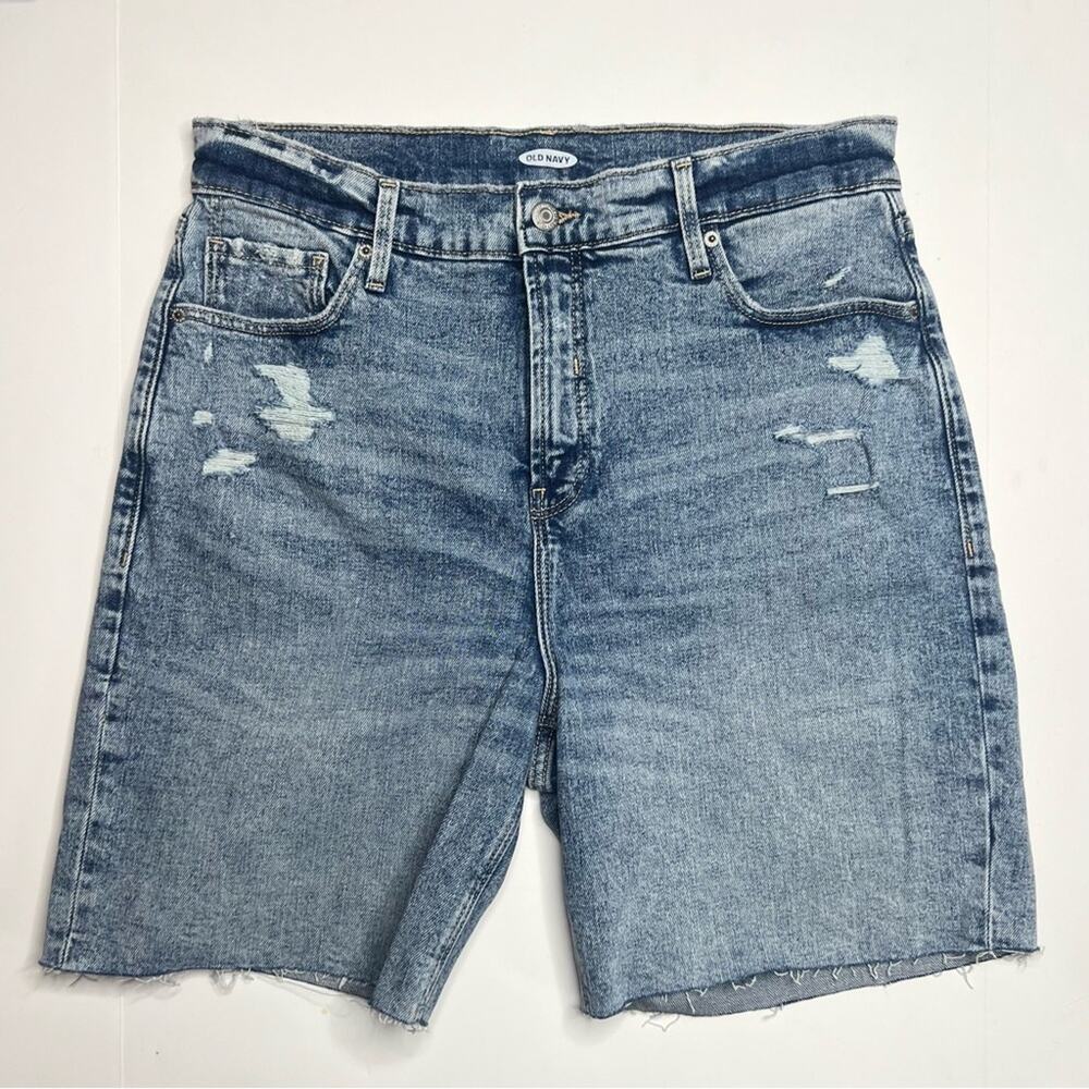 Old Navy Bermuda Cut Off Denim Shorts